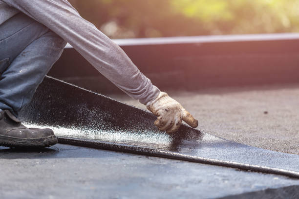 Professional Crawl Space Encapsulation technician working in Hollywood, MD